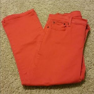 Lucky Brand sweet and crop jeans